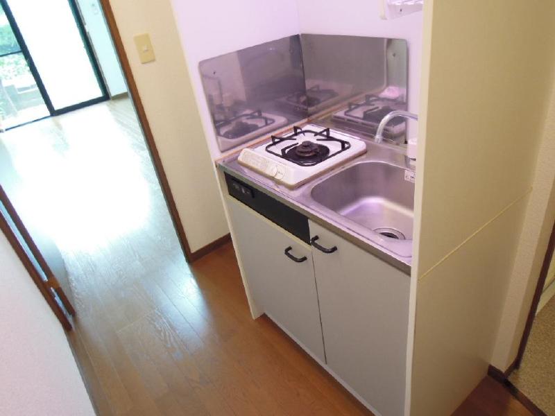 Kitchen. The kitchen is working people both happy 1-neck with stove student