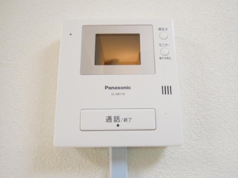 Entrance. TV Intercom Yes installation, Peace of mind even if customers can