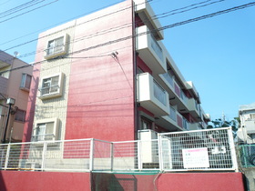 Building appearance. It stands out in a bright appearance