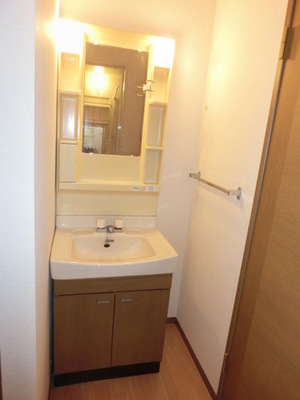 Washroom. Convenient independent wash basin