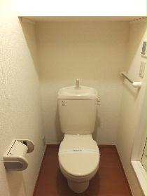 Toilet. You can use spacious because the toilet buses separately