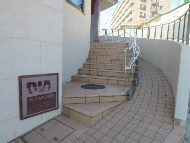 Other common areas. Approach to the entrance is also equipped with slope!
