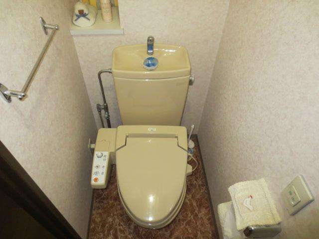 Toilet. Always clean, Washlet!