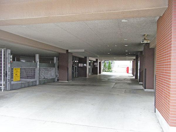 Parking lot. Flat-standing parking