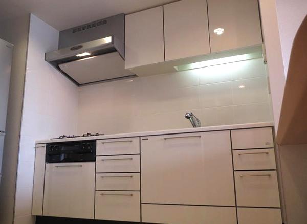 Kitchen. Unused gas stove, etc., It is very clean kitchen.