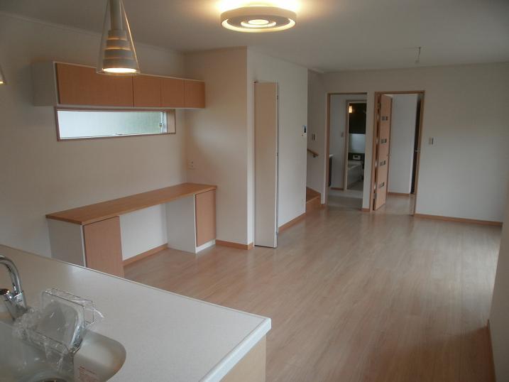 Building plan example (introspection photo). Example of construction (living)