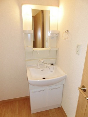 Washroom. A busy morning of necessities