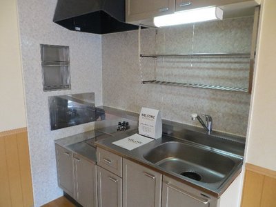 Kitchen. Kitchen of the economic city gas specifications