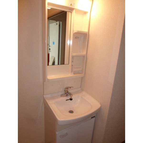 Washroom. Independent wash basin