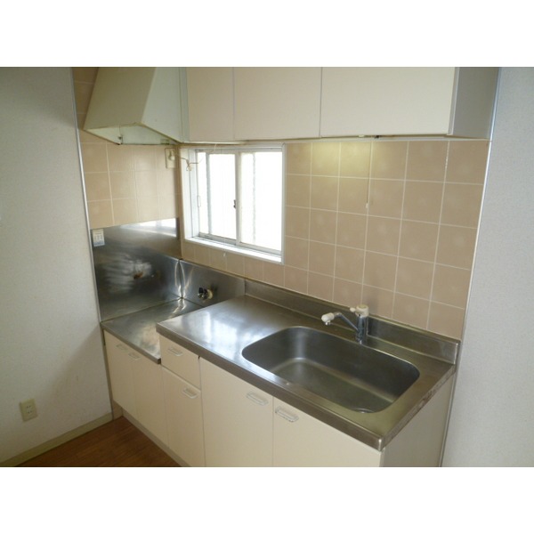 Kitchen. Two-burner gas stove installation Allowed