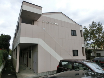 Building appearance. key money ・ Apartment without a deposit.