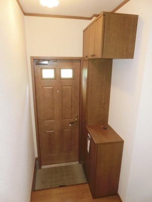 Entrance. There are shoe box of tall types of entrance.