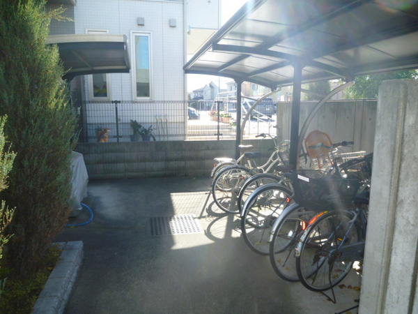 Other common areas. Bicycle-parking space