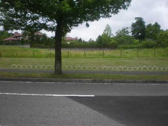 Local land photo. ■ Local shooting from the north front