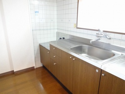 Kitchen. The kitchen is a gas stove can be installed.