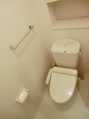Toilet. With warm water washing toilet seat function