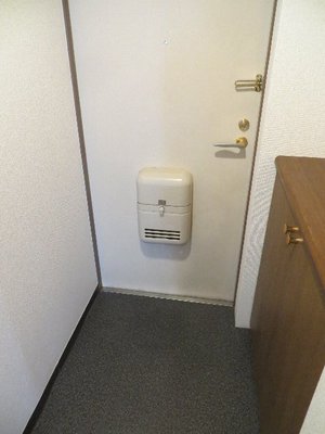 Living and room. Equipped cupboard