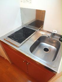 Kitchen. Two-burner electric stove