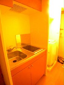 Kitchen. Two-burner electric stove