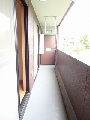 Balcony. It is the state of the balcony.