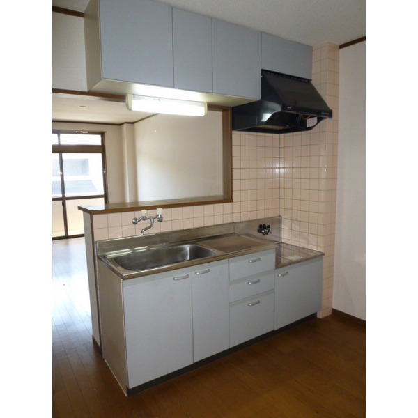 Kitchen. You can put two-burner stove!