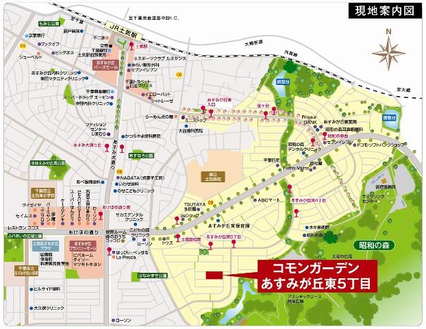 Local guide map