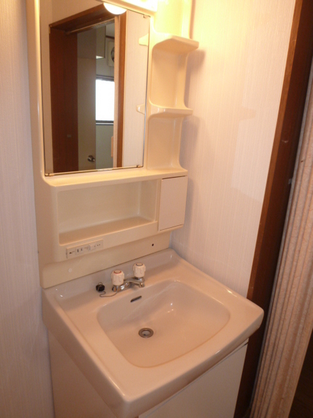 Washroom. Independent wash basin