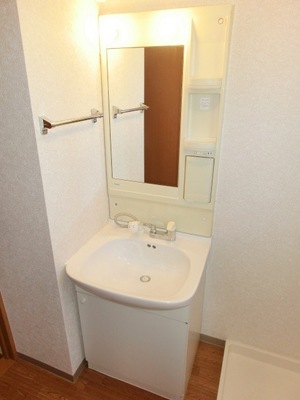 Washroom. Separate vanity