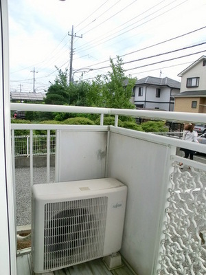 View. A quiet residential area