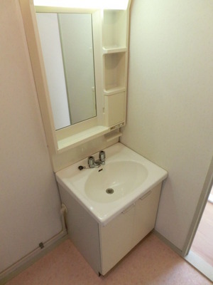 Washroom. Independent wash basin