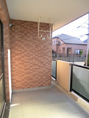 View. Spacious balcony