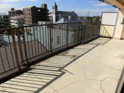 Balcony. Depth is also a spacious balcony there.