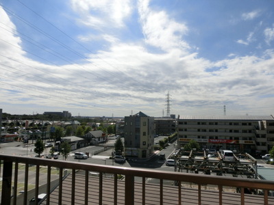 View. It is a view from the fourth floor.