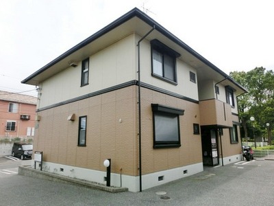 Building appearance. Daiwa House construction of apartment