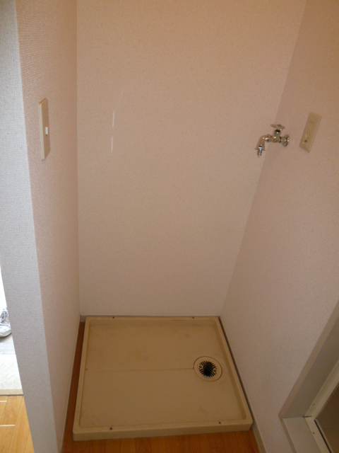 Washroom. Indoor Laundry Storage