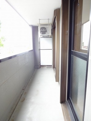 Balcony. State of the balcony.