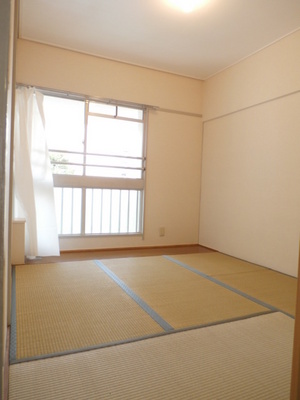 Living and room. The room is beautiful because of the tatami mat sort already