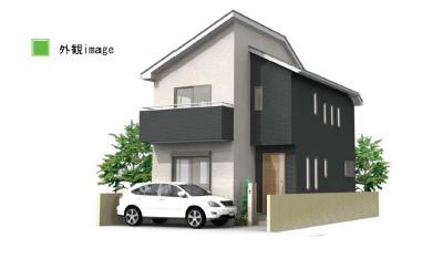 Building plan example (Perth ・ appearance). Building plan example