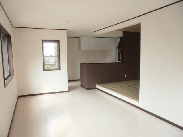 Building plan example (introspection photo). Example of construction (living)