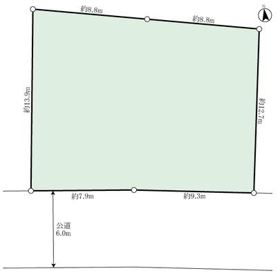Compartment figure. Land area: 231.90 sq m  [About 70.15 square meters] 