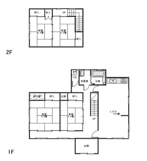 Floor plan. 23.8 million yen, 4LDK, Land area 1809 sq m , Building area 116.9 sq m