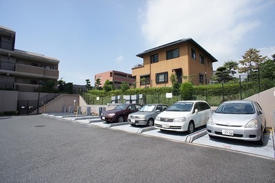 Parking lot. The type of multi-storey car park to sink in the basement.