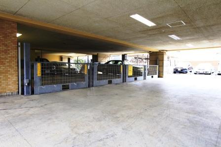 Parking lot. Common areas Flat indoor parking, Royalty free!