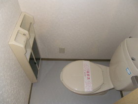 Toilet. It is the state of the toilet