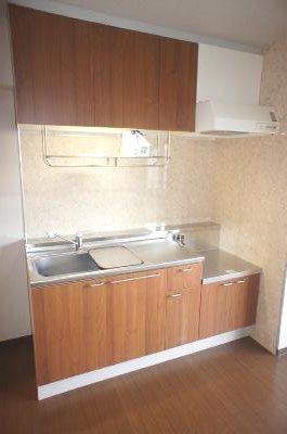 Kitchen. Is also Easy dishes in a convenient gas stove installation Allowed.