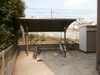 Other common areas. Bicycle-parking space