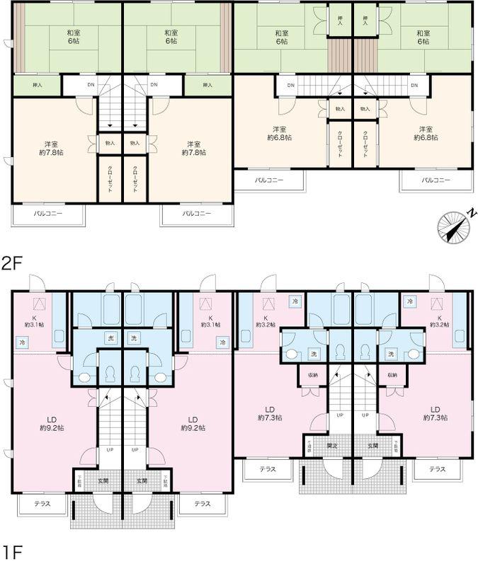 Other. Revenue apartment floor plan (4 households)