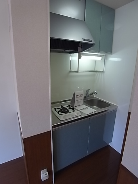 Kitchen. 1-neck is a stove with