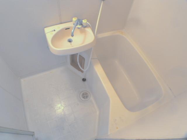 Bath. Of course, a toilet. I'm glad.