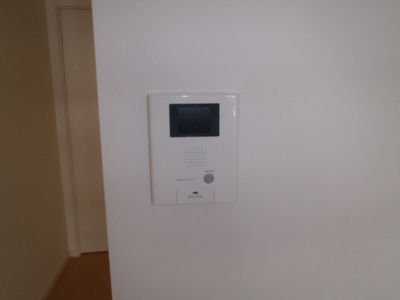 Security. TV monitor with intercom